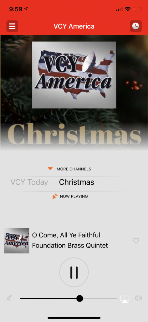 Starting November 1st 247 Christmas Music Online Vcy America